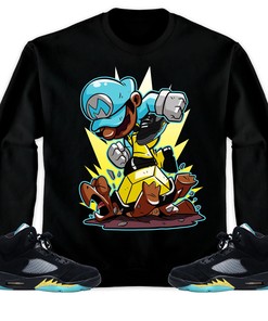 Jordan 5 Aqua Unisex Sweatshirt, Hoodie Super MRO Got Em, Shirt To Match Sneaker