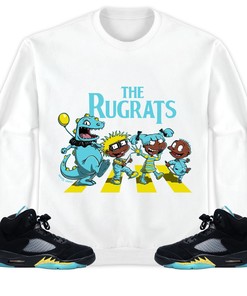 Jordan 5 Aqua Unisex Sweatshirt, Hoodie The, Shirt To Match Sneaker