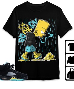Jordan 5 Aqua Unisex T-Shirt, Im Broken Simpson, Shirt To Match Sneaker
