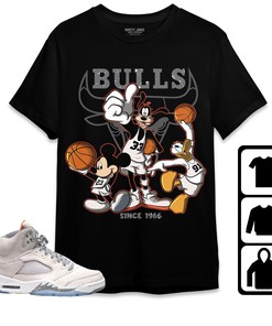 Jordan 5 Craft Unisex Shirt, Hoodie Sweatshirt Disney Basketball, Shirt To Match Sneaker