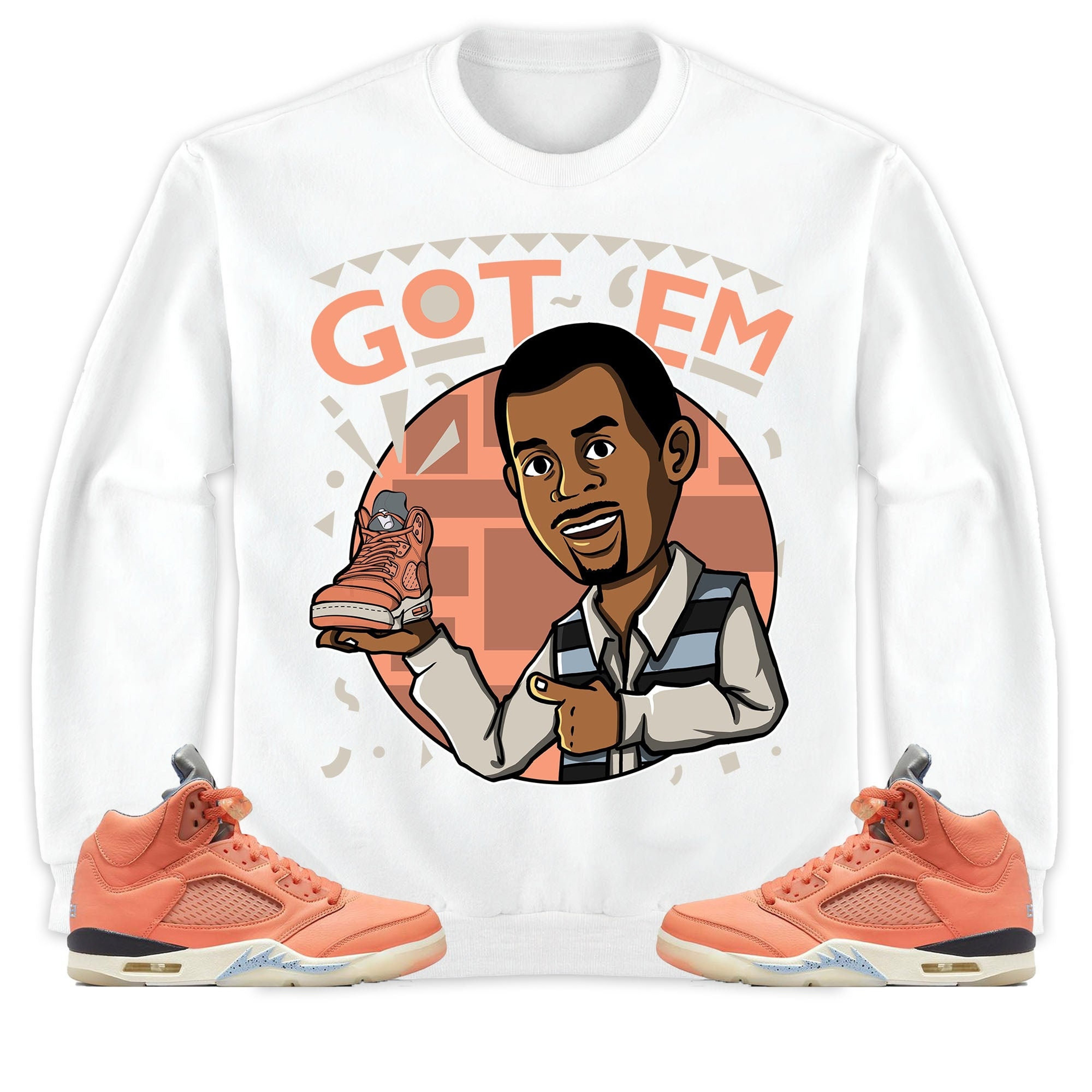 Jordan 5 DJ Khaled Crimson Bliss Unisex Shirt Got Em Martin, Shirt To Match Sneaker