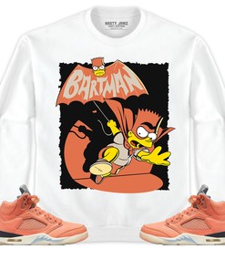 Jordan 5 DJ Khaled Crimson Bliss Unisex Shirt, Hoodie Sweatshirt Bartman Simpson, Shirt To Match Sneaker