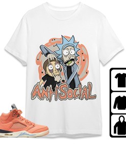 Jordan 5 DJ Khaled Crimson Bliss Unisex Shirt Rick Anti Social, Shirt To Match Sneaker
