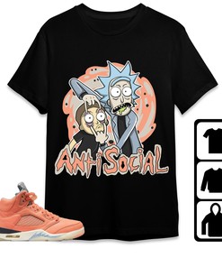 Jordan 5 DJ Khaled Crimson Bliss Unisex Shirt Rick Anti Social, Shirt To Match Sneaker