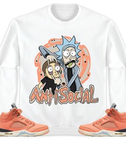 Jordan 5 DJ Khaled Crimson Bliss Unisex Shirt Rick Anti Social, Shirt To Match Sneaker