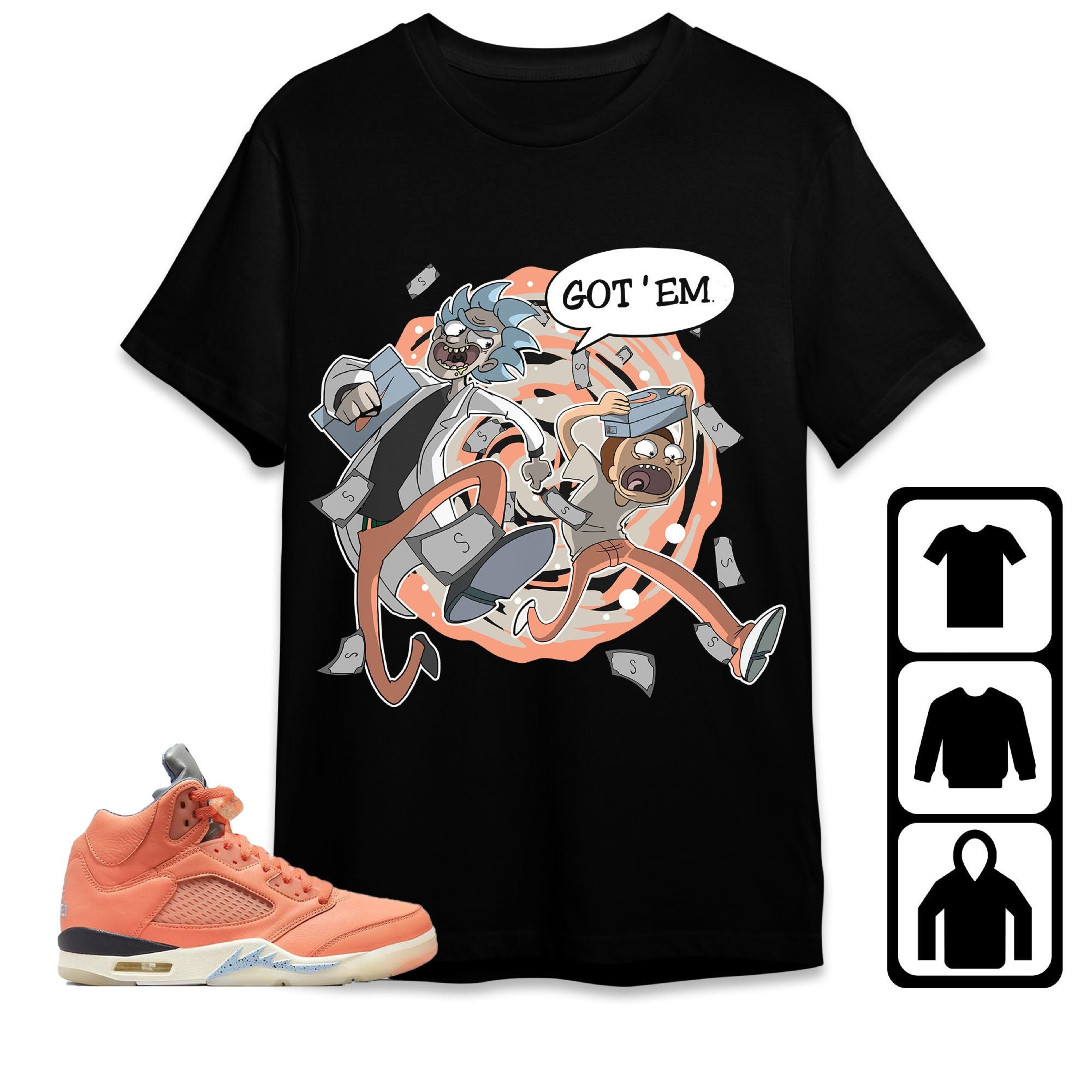 Jordan 5 DJ Khaled Crimson Bliss Unisex Shirt Rick Got Em, Shirt To Match Sneaker