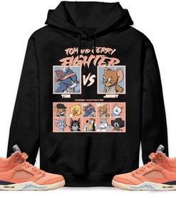 Jordan 5 DJ Khaled Crimson Bliss Unisex Sweatshirt, Hoodie, Cat And Mouse Fighter, Shirt To Match Sneaker