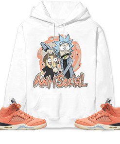 Jordan 5 DJ Khaled Crimson Bliss Unisex Sweatshirt, Hoodie Rick Anti Social, Shirt To Match Sneaker