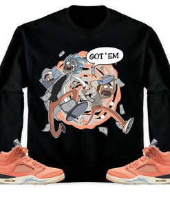 Jordan 5 DJ Khaled Crimson Bliss Unisex Sweatshirt, Hoodie Rick Got Em, Shirt To Match Sneaker