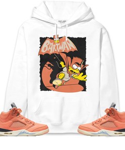 Jordan 5 DJ Khaled Crimson Bliss Unisex Sweatshirt, Hoodie Shirts Bartman Simpson, Shirt To Match Sneaker