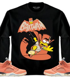 Jordan 5 DJ Khaled Crimson Bliss Unisex Sweatshirt, Hoodie Shirts Bartman Simpson, Shirt To Match Sneaker