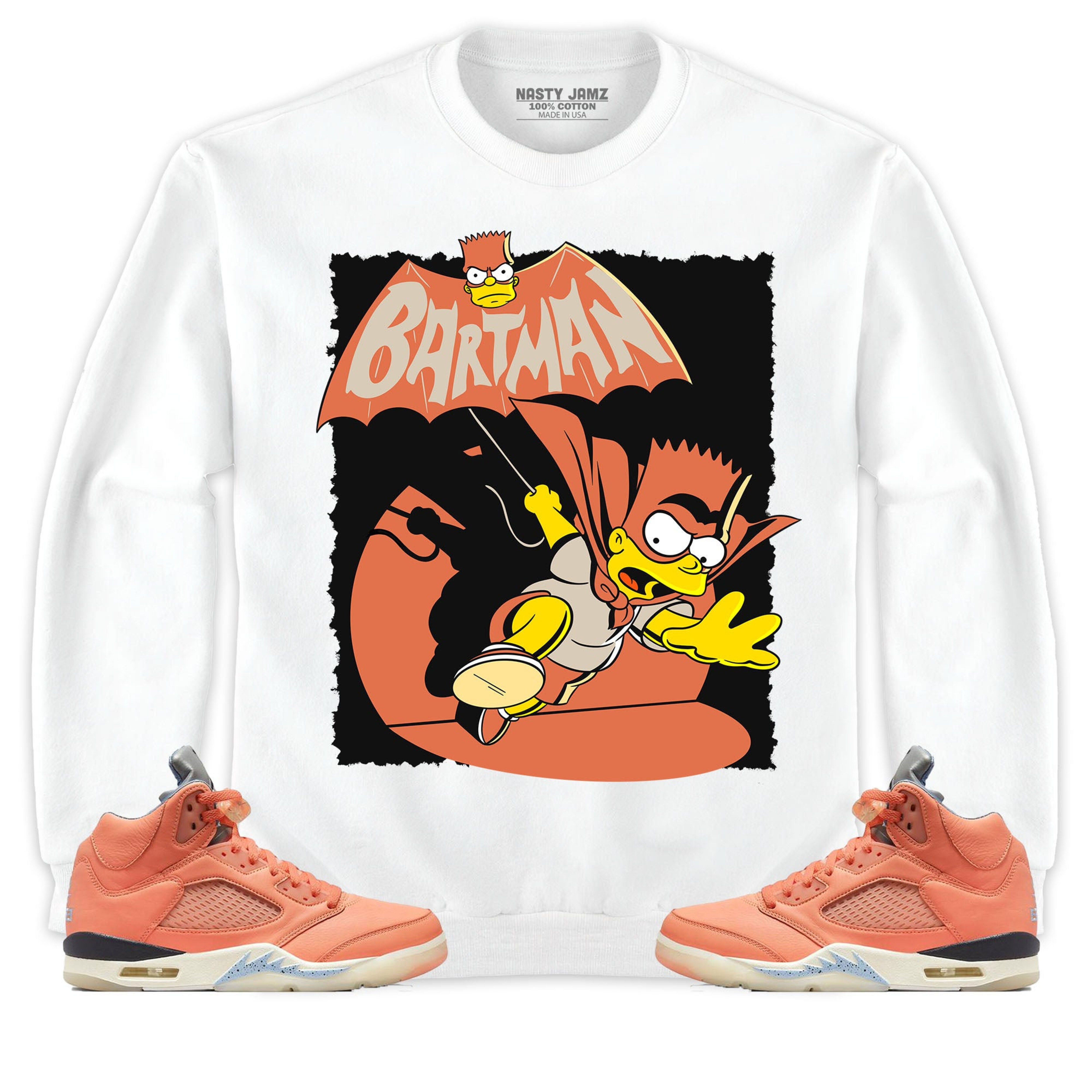 Jordan 5 DJ Khaled Crimson Bliss Unisex Sweatshirt, Hoodie Shirts Bartman Simpson, Shirt To Match Sneaker