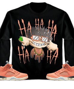 Jordan 5 DJ Khaled Crimson Bliss Unisex Sweatshirt, Hoodie We Are All Clown, Shirt To Match Sneaker