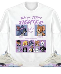 Jordan 5 DJ Khaled Sail Unisex Sweatshirt, Hoodie, Cat And Mouse Fighter, Shirt To Match Sneaker