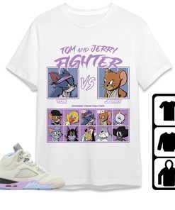 Jordan 5 DJ Khaled Sail Unisex T-Shirt, Sweatshirt, Hoodie, Cat And Mouse Fighter, Shirt To Match Sneaker