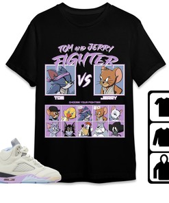 Jordan 5 DJ Khaled Sail Unisex T-Shirt, Sweatshirt, Hoodie, Cat And Mouse Fighter, Shirt To Match Sneaker