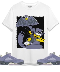 Jordan 5 Low Indigo Haze Unisex Shirt, Hoodie Sweatshirt Bartman Simpson, Shirt To Match Sneaker