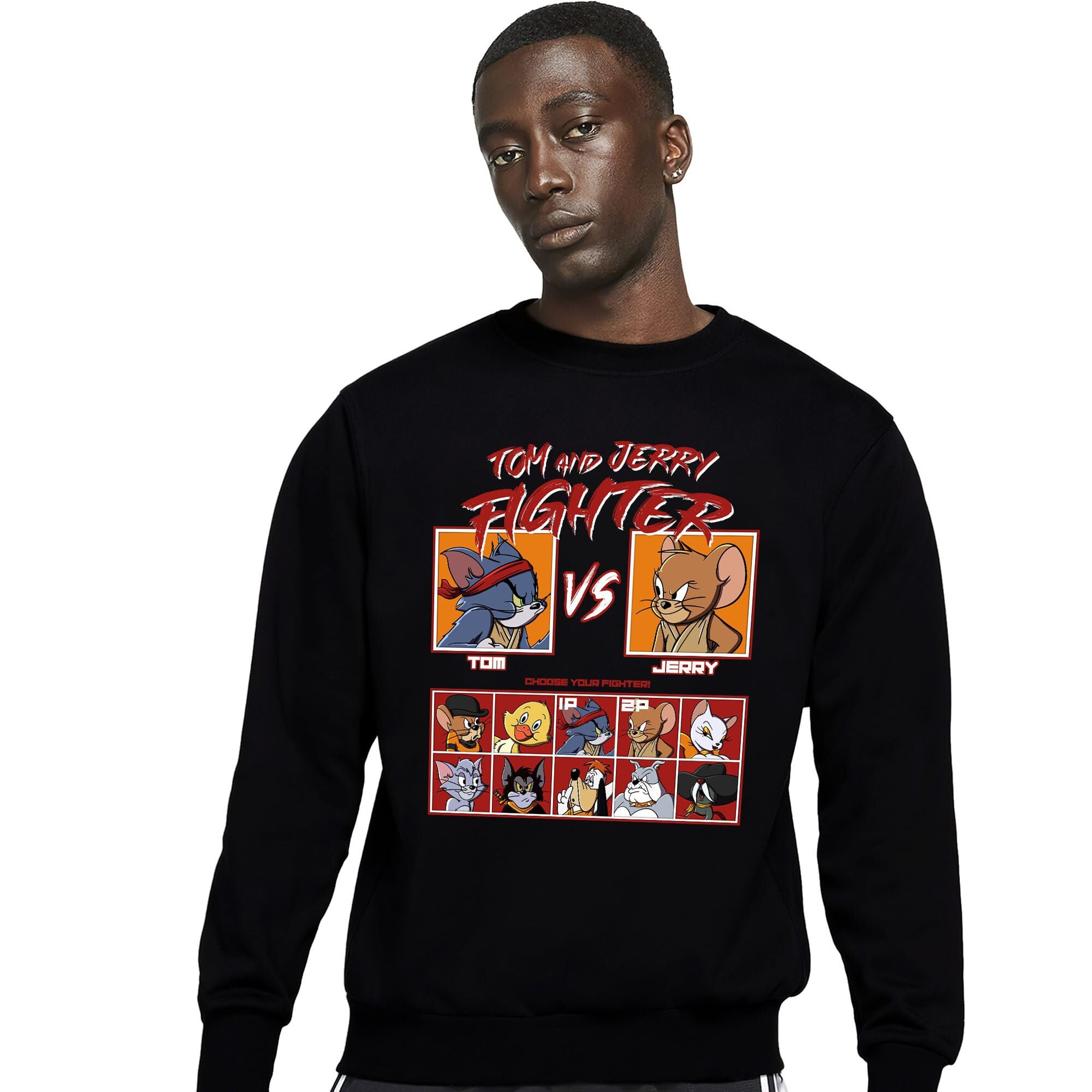 Jordan 5 Mars For Her Unisex Sweatshirt, Hoodie, Cat And Mouse Fighter, Shirt To Match Sneaker