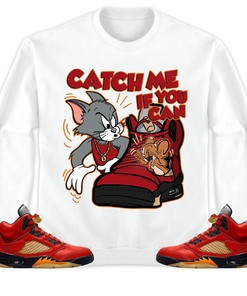Jordan 5 Mars For Her Unisex Sweatshirt, Hoodie, Catch Me If You Can, Shirt To Match Sneaker