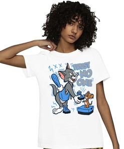Jordan 5 University Blue Unisex Shirt Trust No One Cat And Mouse, Shirt To Match Sneaker