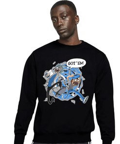 Jordan 5 University Blue Unisex Sweatshirt, Hoodie Rick Got Em, Shirt To Match Sneaker