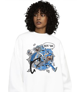 Jordan 5 University Blue Unisex Sweatshirt, Hoodie Rick Got Em, Shirt To Match Sneaker