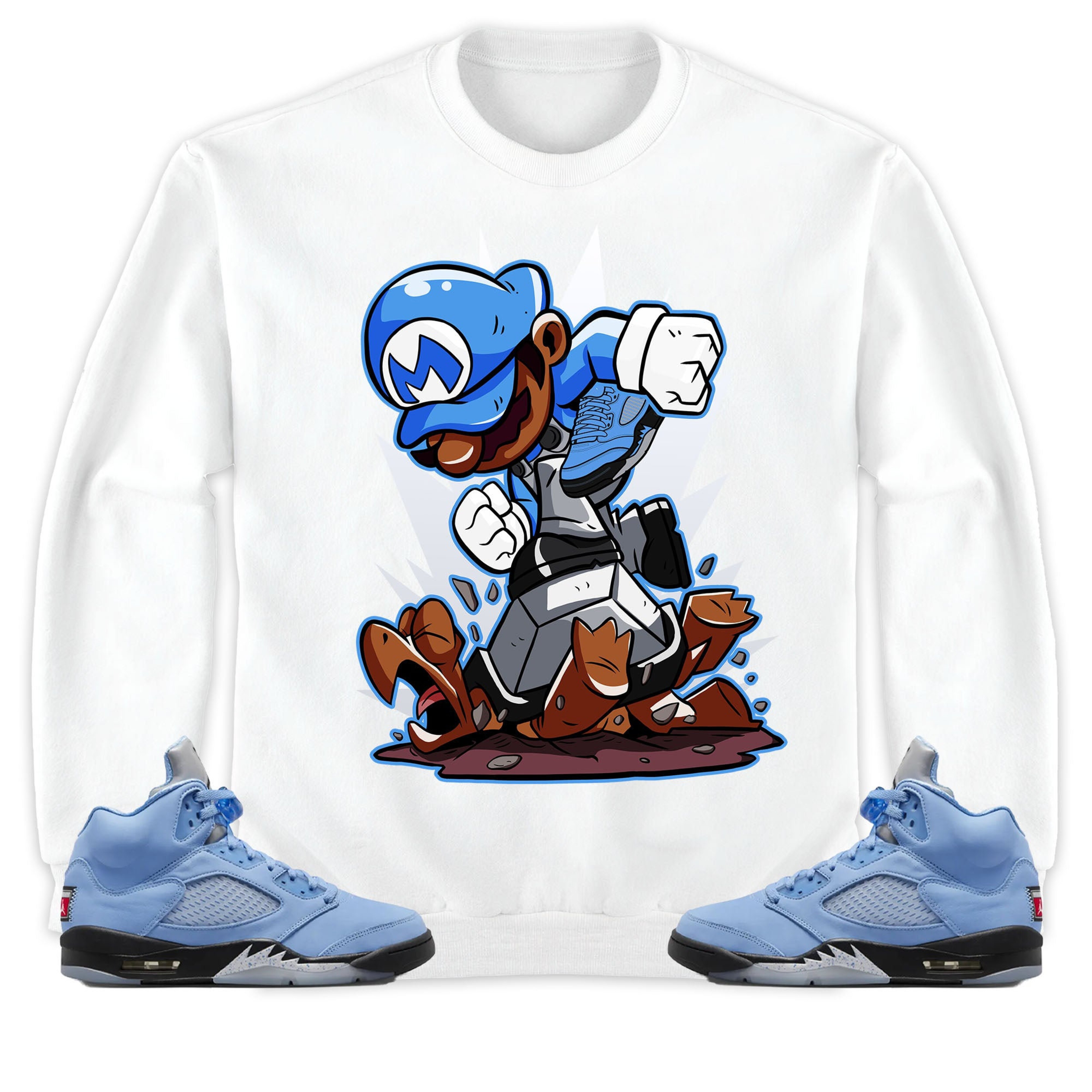 Jordan 5 University Blue Unisex Sweatshirt, Hoodie Super MRO Got Em, Shirt To Match Sneaker