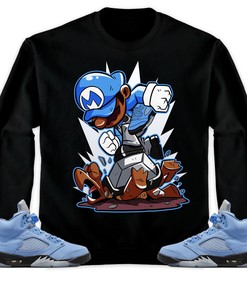 Jordan 5 University Blue Unisex Sweatshirt, Hoodie Super MRO Got Em, Shirt To Match Sneaker