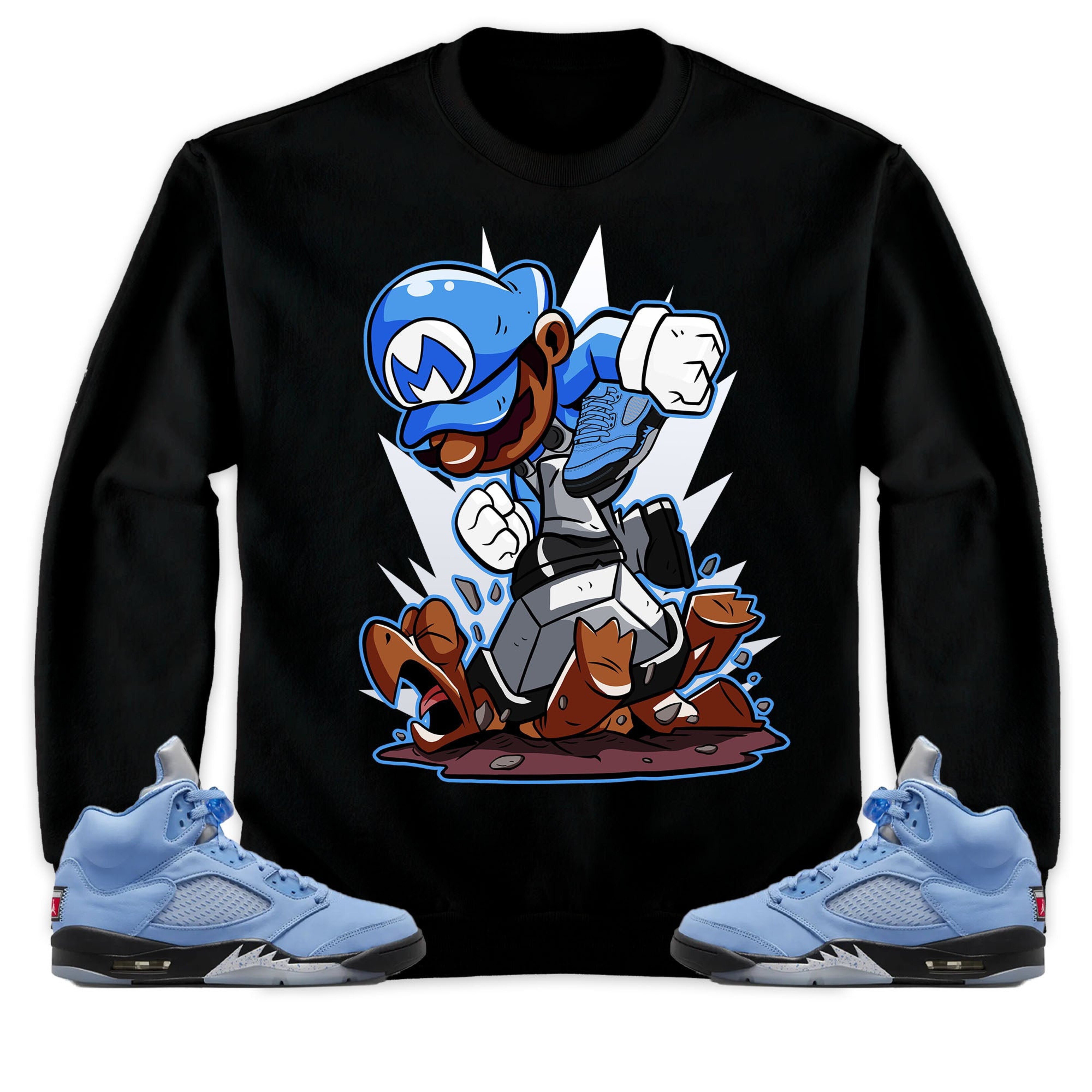 Jordan 5 University Blue Unisex Sweatshirt, Hoodie Super MRO Got Em, Shirt To Match Sneaker