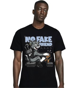 Jordan 6 Black Chrome Metallic Silver Unisex Shirt Fake Friend Cat And Mouse, Shirt To Match Sneaker