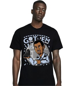 Jordan 6 Black Chrome Metallic Silver Unisex Shirt Got Em Martin, Shirt To Match Sneaker