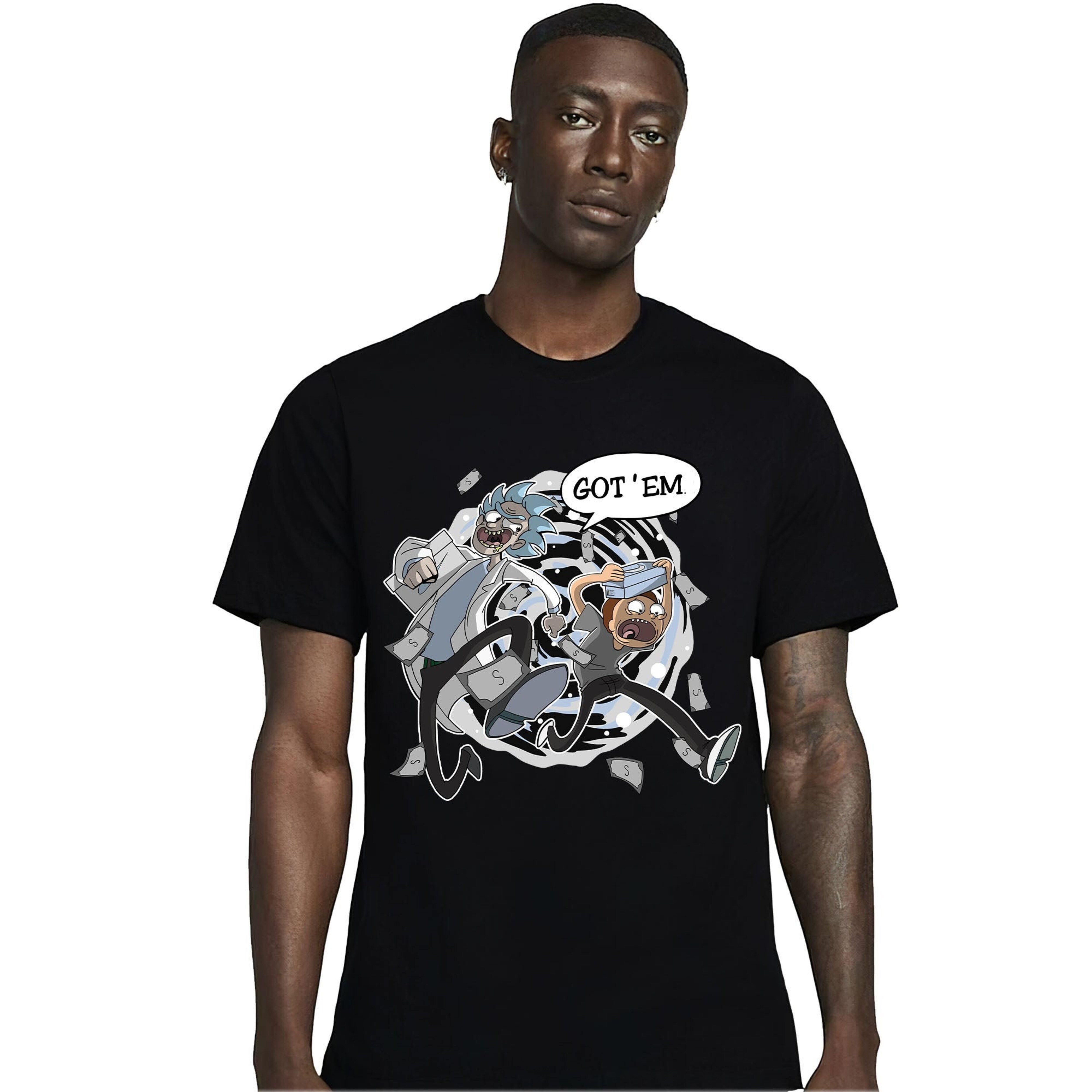 Jordan 6 Black Chrome Metallic Silver Unisex Shirt Rick Got Em, Shirt To Match Sneaker