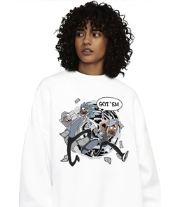 Jordan 6 Black Chrome Metallic Silver Unisex Sweatshirt, Hoodie Rick Got Em, Shirt To Match Sneaker