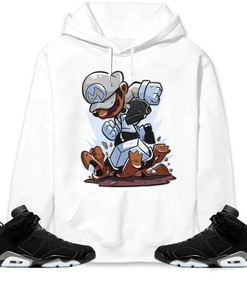 Jordan 6 Black Chrome Metallic Silver Unisex Sweatshirt, Hoodie Super MRO Got Em, Shirt To Match Sneaker