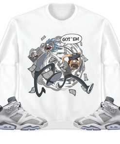 Jordan 6 Cool Grey Unisex Shirt Rick Got Em, Shirt To Match Sneaker