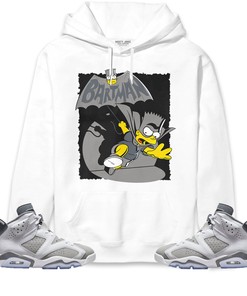Jordan 6 Cool Grey Unisex Sweatshirt, Hoodie Shirts Bartman Simpson, Shirt To Match Sneaker