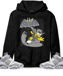 Jordan 6 Cool Grey Unisex Sweatshirt, Hoodie Shirts Bartman Simpson, Shirt To Match Sneaker