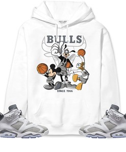 Jordan 6 Cool Grey Unisex Sweatshirt, Hoodie Shirts Disney Basketball, Shirt To Match Sneaker