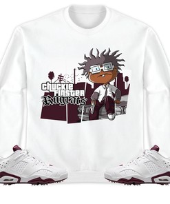 Jordan 6 Golf White Bordeaux Unisex Shirt GTA, Shirt To Match Sneaker