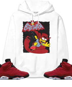 Jordan 6 Toro Bravo Unisex Sweatshirt, Hoodie Shirts Bartman Simpson, Shirt To Match Sneaker