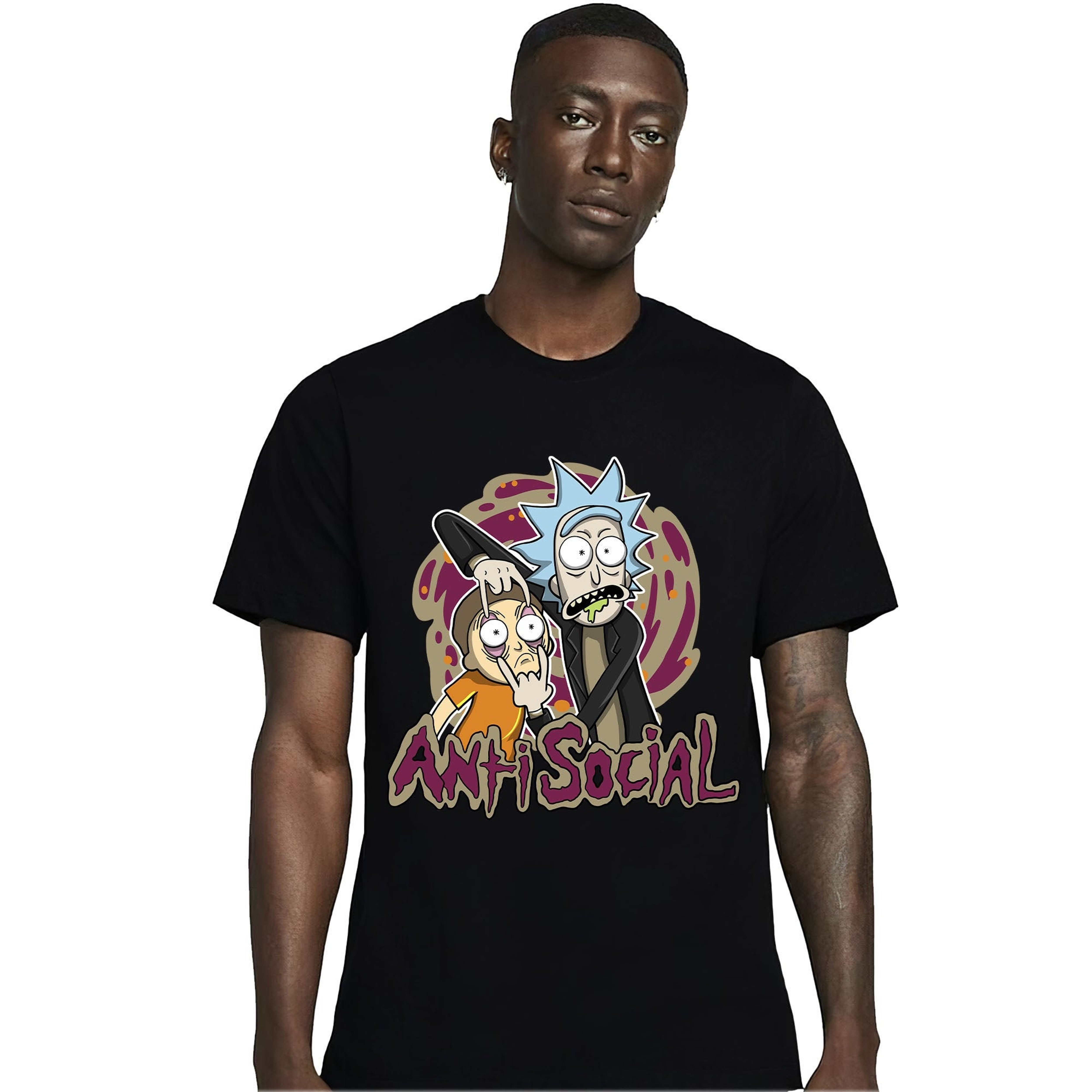 Jordan 7 Black Olive Cherrywood Unisex Shirt Rick Anti Social, Shirt To Match Sneaker