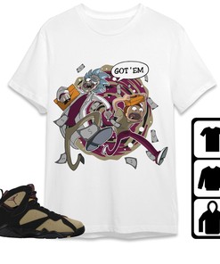 Jordan 7 Black Olive Cherrywood Unisex Shirt Rick Got Em, Shirt To Match Sneaker