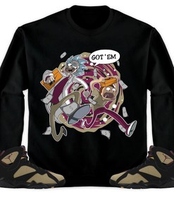 Jordan 7 Black Olive Cherrywood Unisex Shirt Rick Got Em, Shirt To Match Sneaker