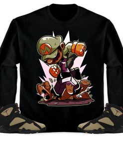 Jordan 7 Black Olive Cherrywood Unisex Sweatshirt, Hoodie Super MRO Got Em, Shirt To Match Sneaker
