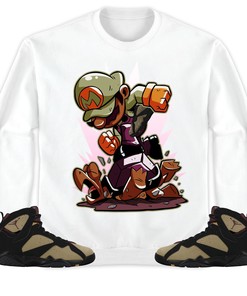Jordan 7 Black Olive Cherrywood Unisex Sweatshirt, Hoodie Super MRO Got Em, Shirt To Match Sneaker