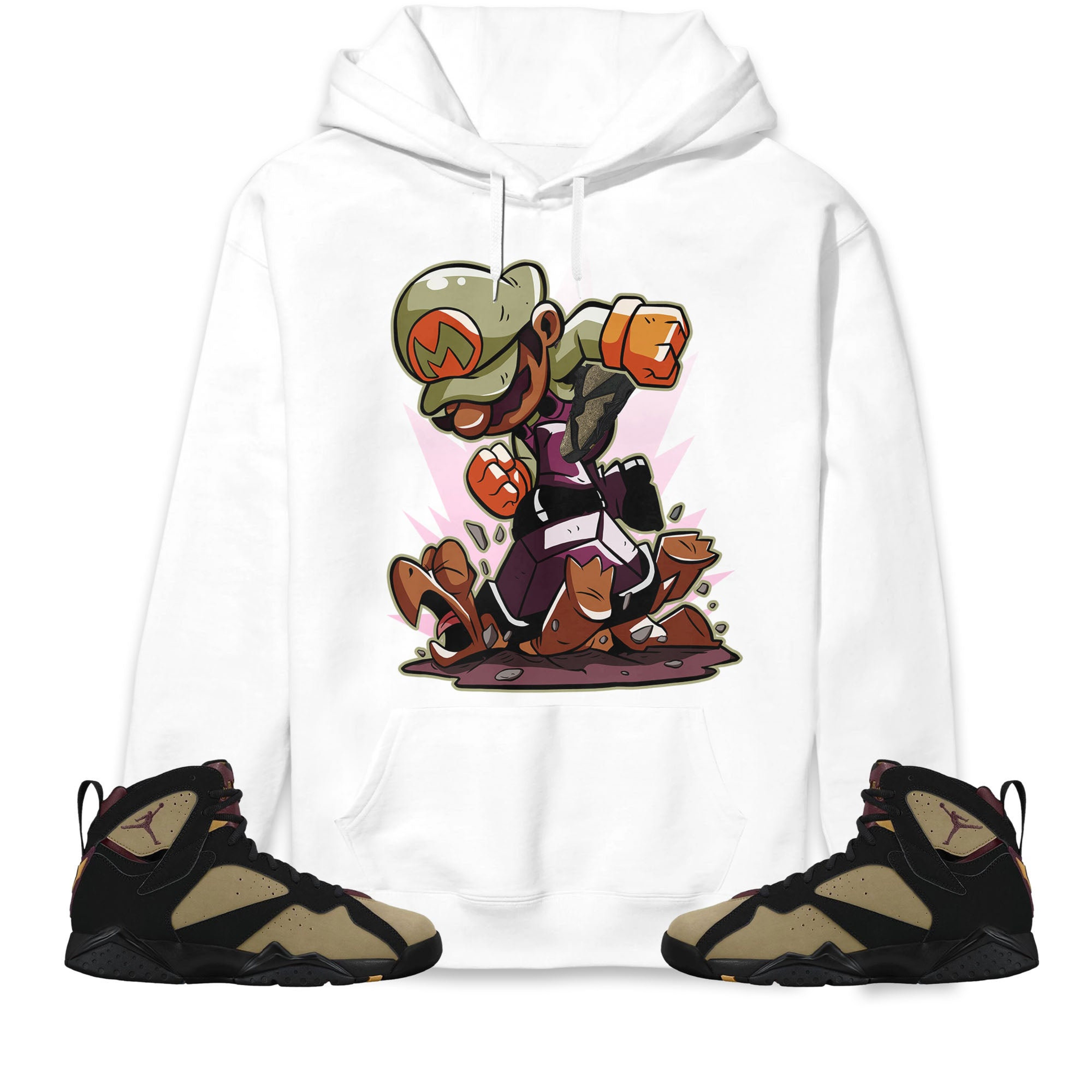 Jordan 7 Black Olive Cherrywood Unisex Sweatshirt, Hoodie Super MRO Got Em, Shirt To Match Sneaker