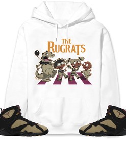 Jordan 7 Black Olive Cherrywood Unisex Sweatshirt, Hoodie The, Shirt To Match Sneaker
