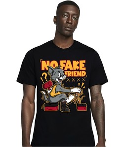 Jordan 7 Retro Citrus Unisex Shirt Fake Friend Cat And Mouse, Shirt To Match Sneaker