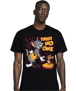 Jordan 7 Retro Citrus Unisex Shirt Trust No One Cat And Mouse, Shirt To Match Sneaker