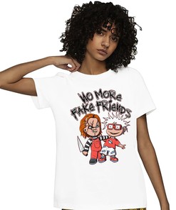 Jordan 7 White Infrared Unisex Shirt Chuckie No More Fake Friends, Shirt To Match Sneaker